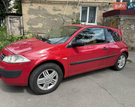 Красный Рено Меган, объемом двигателя 1.6 л и пробегом 285 тыс. км за 4500 $, фото 1 на Automoto.ua