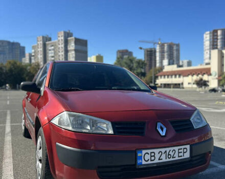 Рено Меган 2004 в Броварах на Automoto.ua Красный Рено Меган, объемом двигателя 1.39 л и пробегом 288 тыс. км за 3700 $, фото 2 на Automoto.ua