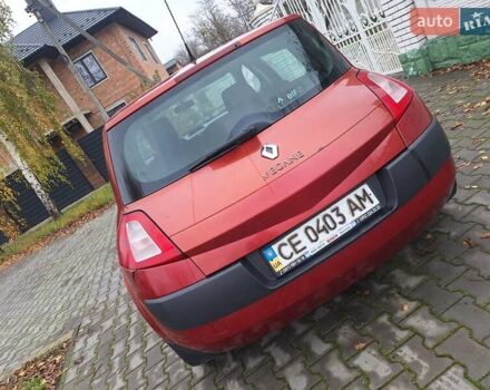 Красный Рено Меган, объемом двигателя 1.4 л и пробегом 206 тыс. км за 2300 $, фото 5 на Automoto.ua