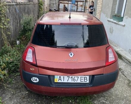 Рено Меган 2005 в Василькове на Automoto.ua Красный Рено Меган, объемом двигателя 1.6 л и пробегом 390 тыс. км за 2800 $, фото 4 на Automoto.ua