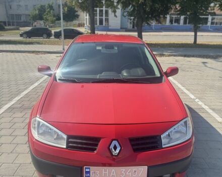 Красный Рено Меган, объемом двигателя 1.4 л и пробегом 221 тыс. км за 5000 $, фото 1 на Automoto.ua