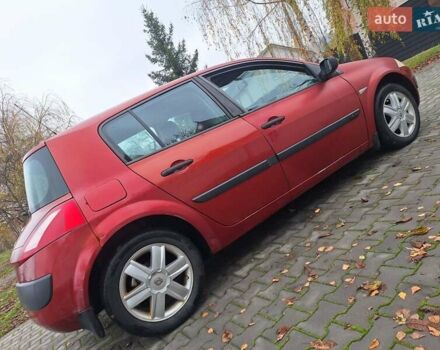 Красный Рено Меган, объемом двигателя 1.4 л и пробегом 206 тыс. км за 2300 $, фото 10 на Automoto.ua