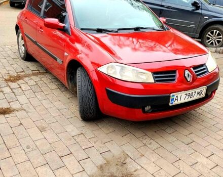 Красный Рено Меган, объемом двигателя 1.6 л и пробегом 300 тыс. км за 3500 $, фото 7 на Automoto.ua