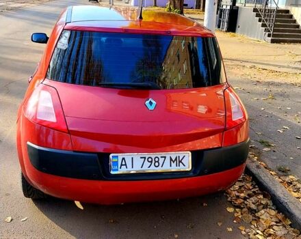 Красный Рено Меган, объемом двигателя 1.6 л и пробегом 300 тыс. км за 3500 $, фото 5 на Automoto.ua