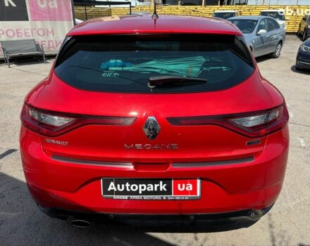 Красный Рено Меган, объемом двигателя 1.2 л и пробегом 78 тыс. км за 15190 $, фото 3 на Automoto.ua
