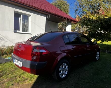 Рено Меган 2003 в Львове на Automoto.ua Красный Рено Меган, объемом двигателя 1.6 л и пробегом 245 тыс. км за 4000 $, фото 19 на Automoto.ua