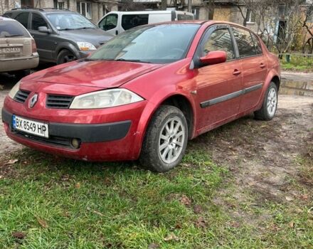 Красный Рено Меган, объемом двигателя 1.9 л и пробегом 237 тыс. км за 3000 $, фото 1 на Automoto.ua