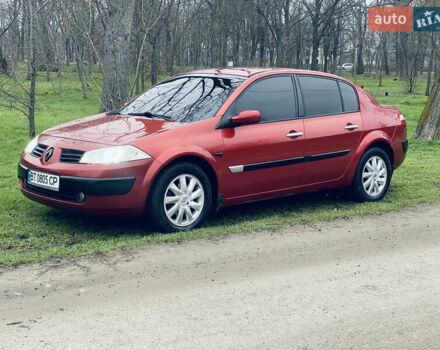 Красный Рено Меган, объемом двигателя 1.6 л и пробегом 175 тыс. км за 5900 $, фото 1 на Automoto.ua