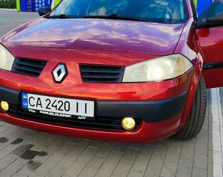 Красный Рено Меган, объемом двигателя 1.4 л и пробегом 251 тыс. км за 5000 $, фото 3 на Automoto.ua