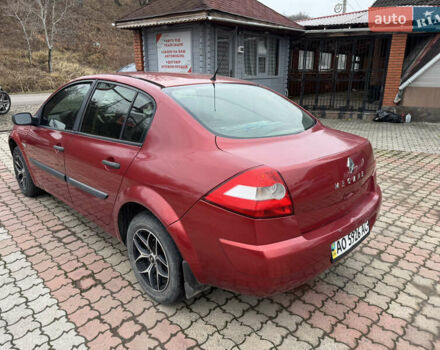 Красный Рено Меган, объемом двигателя 1.39 л и пробегом 183 тыс. км за 3400 $, фото 4 на Automoto.ua
