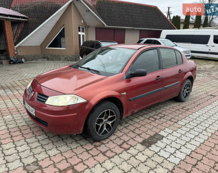 Красный Рено Меган, объемом двигателя 1.39 л и пробегом 183 тыс. км за 3400 $, фото 6 на Automoto.ua