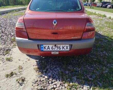 Красный Рено Меган, объемом двигателя 1.6 л и пробегом 242 тыс. км за 4700 $, фото 3 на Automoto.ua