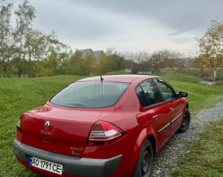 Красный Рено Меган, объемом двигателя 1.39 л и пробегом 286 тыс. км за 3800 $, фото 4 на Automoto.ua