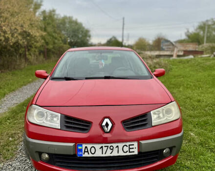 Красный Рено Меган, объемом двигателя 1.39 л и пробегом 286 тыс. км за 3800 $, фото 1 на Automoto.ua