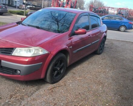 Красный Рено Меган, объемом двигателя 1.6 л и пробегом 297 тыс. км за 4999 $, фото 1 на Automoto.ua