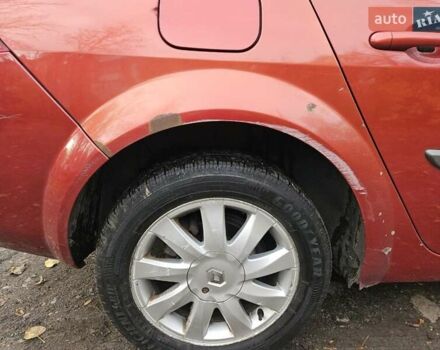 Красный Рено Меган, объемом двигателя 1.6 л и пробегом 286 тыс. км за 4000 $, фото 15 на Automoto.ua