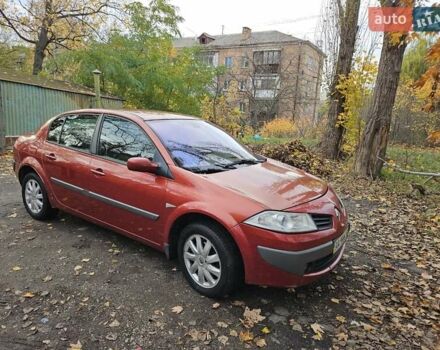 Красный Рено Меган, объемом двигателя 1.6 л и пробегом 286 тыс. км за 4000 $, фото 1 на Automoto.ua