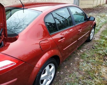 Красный Рено Меган, объемом двигателя 1.6 л и пробегом 160 тыс. км за 5700 $, фото 11 на Automoto.ua