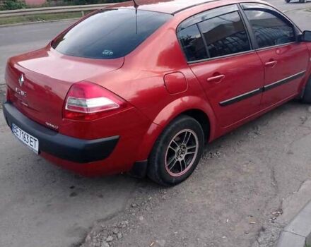 Красный Рено Меган, объемом двигателя 1.6 л и пробегом 240 тыс. км за 5200 $, фото 3 на Automoto.ua