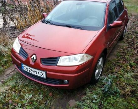 Красный Рено Меган, объемом двигателя 1.6 л и пробегом 160 тыс. км за 5700 $, фото 2 на Automoto.ua