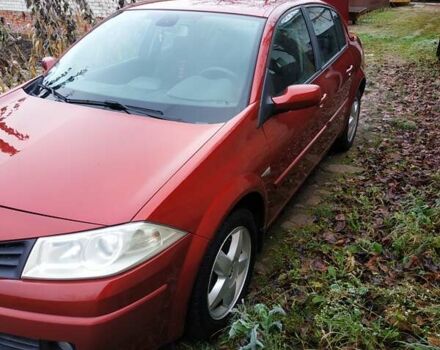 Красный Рено Меган, объемом двигателя 1.6 л и пробегом 160 тыс. км за 5700 $, фото 7 на Automoto.ua