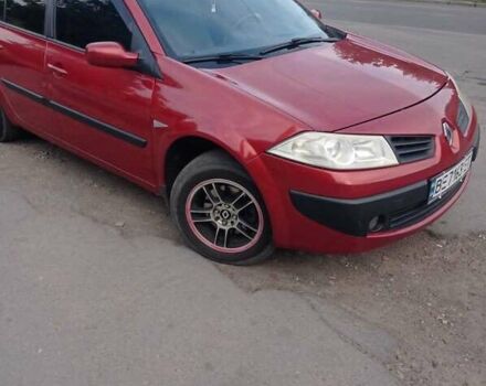 Красный Рено Меган, объемом двигателя 1.6 л и пробегом 240 тыс. км за 5200 $, фото 2 на Automoto.ua