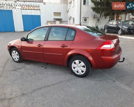 Красный Рено Меган, объемом двигателя 1.6 л и пробегом 167 тыс. км за 5900 $, фото 1 на Automoto.ua