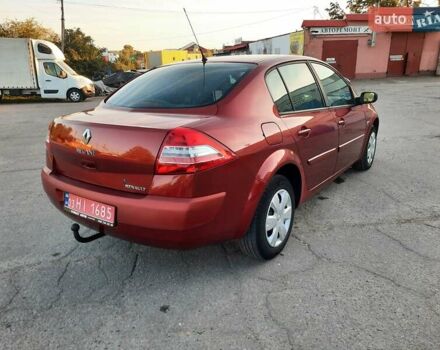 Красный Рено Меган, объемом двигателя 1.6 л и пробегом 167 тыс. км за 5900 $, фото 14 на Automoto.ua
