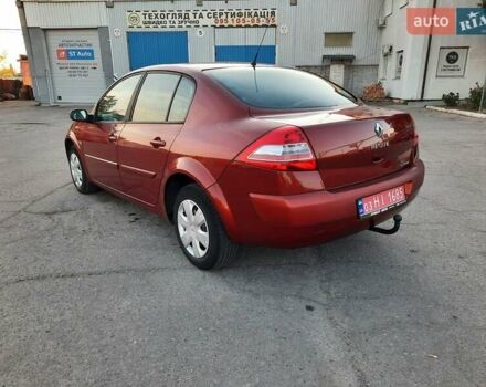 Красный Рено Меган, объемом двигателя 1.6 л и пробегом 167 тыс. км за 5900 $, фото 11 на Automoto.ua