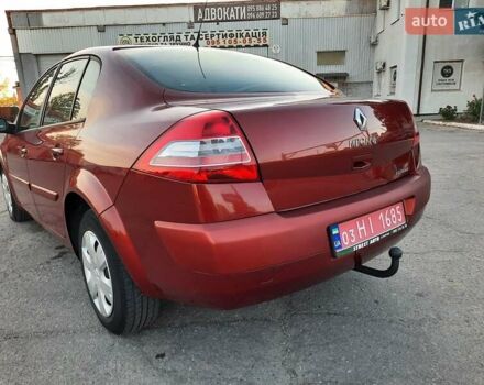 Красный Рено Меган, объемом двигателя 1.6 л и пробегом 167 тыс. км за 5900 $, фото 74 на Automoto.ua