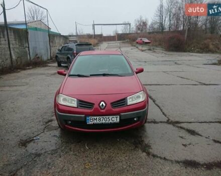 Рено Меган 2008 в Сумах на Automoto.ua Красный Рено Меган, объемом двигателя 1.4 л и пробегом 250 тыс. км за 4000 $, фото 1 на Automoto.ua
