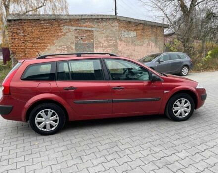 Красный Рено Меган, объемом двигателя 1.6 л и пробегом 249 тыс. км за 3699 $, фото 6 на Automoto.ua