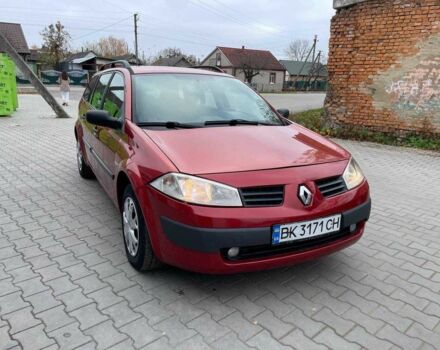 Красный Рено Меган, объемом двигателя 1.6 л и пробегом 249 тыс. км за 3699 $, фото 9 на Automoto.ua