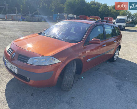 Красный Рено Меган, объемом двигателя 1.39 л и пробегом 225 тыс. км за 4100 $, фото 13 на Automoto.ua