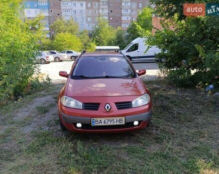 Рено Меган 2004 в Кропивницком (Кировограде) на Automoto.ua Красный Рено Меган, объемом двигателя 2 л и пробегом 280 тыс. км за 5600 $, фото 4 на Automoto.ua