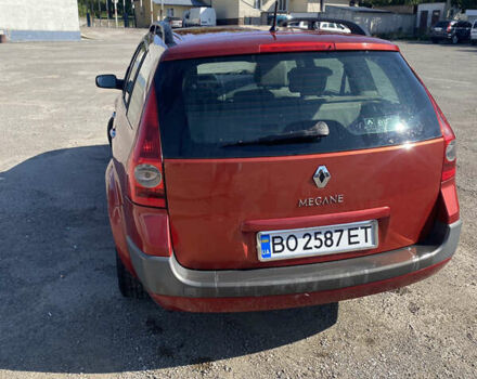 Красный Рено Меган, объемом двигателя 1.39 л и пробегом 225 тыс. км за 4100 $, фото 10 на Automoto.ua