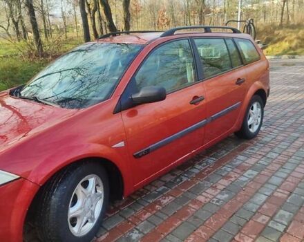 Красный Рено Меган, объемом двигателя 1.46 л и пробегом 345 тыс. км за 3000 $, фото 2 на Automoto.ua