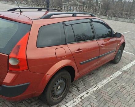 Красный Рено Меган, объемом двигателя 1.6 л и пробегом 282 тыс. км за 4600 $, фото 2 на Automoto.ua