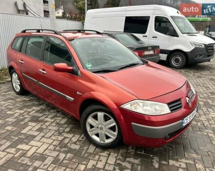 Красный Рено Меган, объемом двигателя 1.6 л и пробегом 237 тыс. км за 4500 $, фото 1 на Automoto.ua