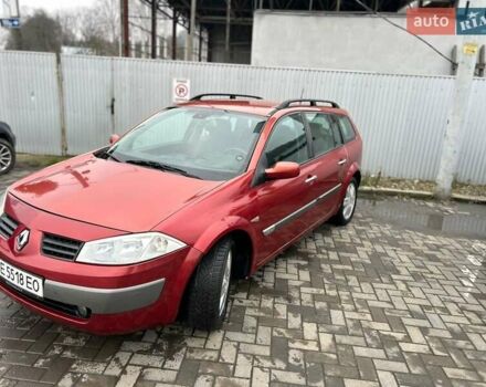 Красный Рено Меган, объемом двигателя 1.6 л и пробегом 237 тыс. км за 4500 $, фото 2 на Automoto.ua