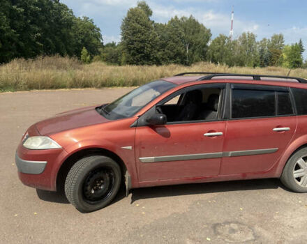 Красный Рено Меган, объемом двигателя 1.6 л и пробегом 180 тыс. км за 4800 $, фото 1 на Automoto.ua