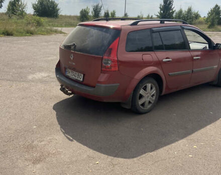 Красный Рено Меган, объемом двигателя 1.6 л и пробегом 180 тыс. км за 4800 $, фото 8 на Automoto.ua