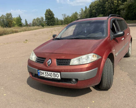 Красный Рено Меган, объемом двигателя 1.6 л и пробегом 180 тыс. км за 4800 $, фото 4 на Automoto.ua