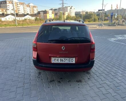 Красный Рено Меган, объемом двигателя 1.6 л и пробегом 146 тыс. км за 3700 $, фото 7 на Automoto.ua