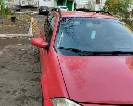 Рено Меган 2004 в Николаеве на Automoto.ua Красный Рено Меган, объемом двигателя 1.87 л и пробегом 520 тыс. км за 4000 $, фото 1 на Automoto.ua