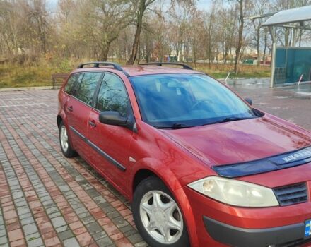 Красный Рено Меган, объемом двигателя 1.5 л и пробегом 345 тыс. км за 3000 $, фото 4 на Automoto.ua