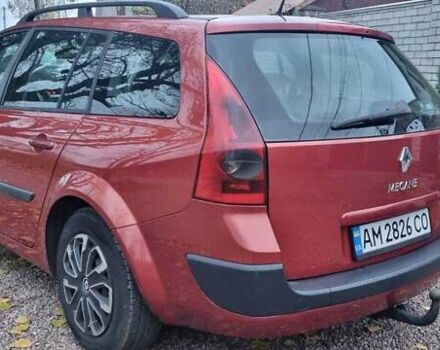 Красный Рено Меган, объемом двигателя 1.46 л и пробегом 283 тыс. км за 4700 $, фото 12 на Automoto.ua