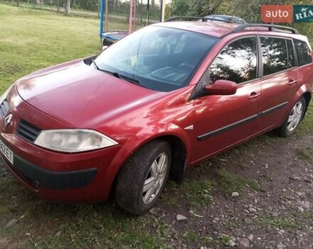 Красный Рено Меган, объемом двигателя 1.5 л и пробегом 190 тыс. км за 3000 $, фото 3 на Automoto.ua