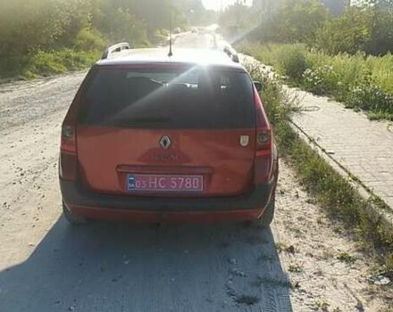Красный Рено Меган, объемом двигателя 0 л и пробегом 217 тыс. км за 4300 $, фото 6 на Automoto.ua