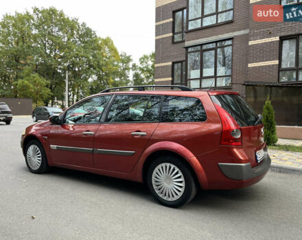 Красный Рено Меган, объемом двигателя 1.6 л и пробегом 215 тыс. км за 4000 $, фото 12 на Automoto.ua